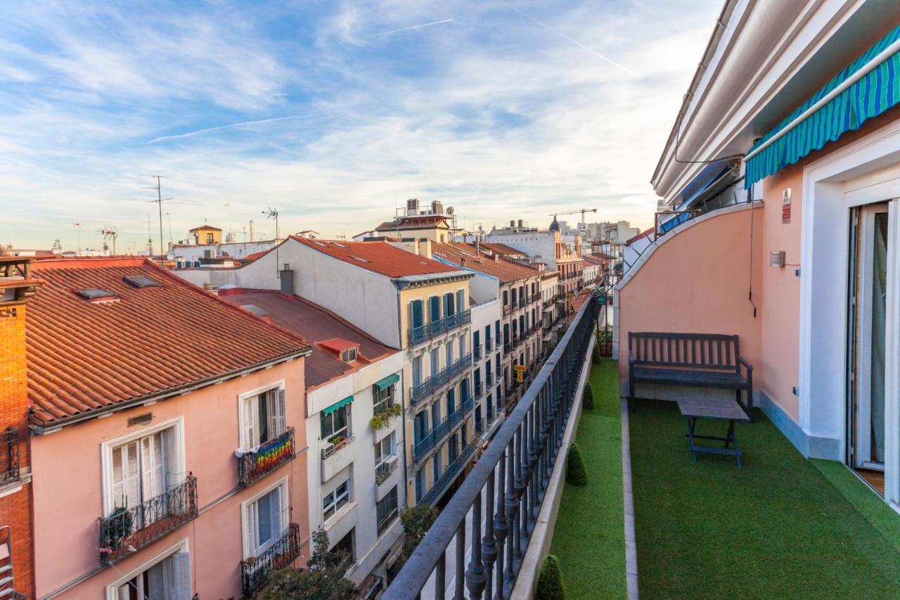 Apartamento Gran Via Terrace En מדריד מראה חיצוני תמונה